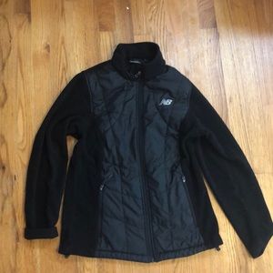 Black windbreaker zip up